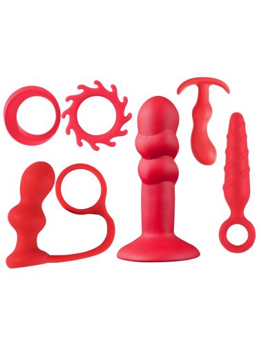 Silicone-Anal-Kit-(Red)