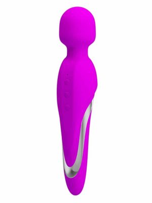 Purple powerful body massage wand vibrator sex toy