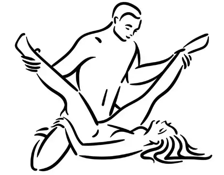 illustration of sex position