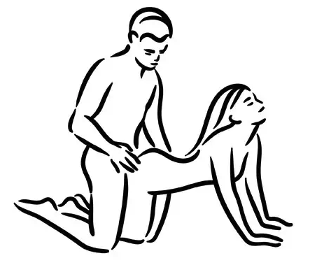 illustration of sex position