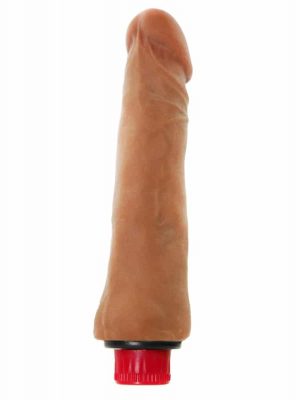 Brown-Realistic-vibrator sex toy