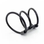 black silicone tripple cock ring for men stretchy 0000037538-000030240
