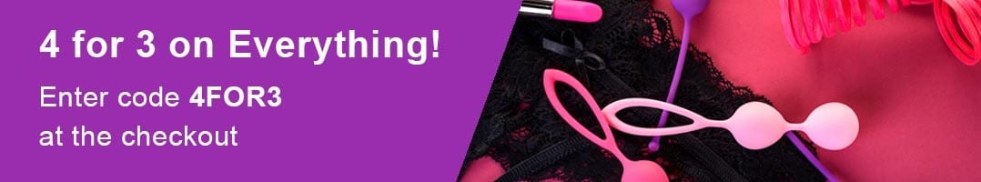 4 FOR 3 on everything offer Pulse and Cocktails The best sex toys in the UK
