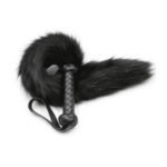 Furry Whip With Black Handle