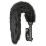 Furry Whip With Black Handle