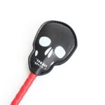 Crop Skull Black And Red Spanking