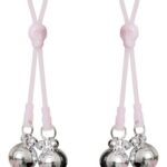 Nipple Clamps Bells Silver Stimulation Close Up
