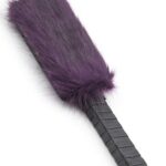 Paddle Purple Fur Stud black front