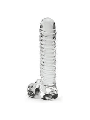 Twirl-Clear-Glass-dildo-with-balls