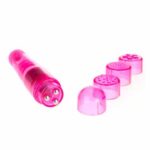 pink cheap changeable head vibrator pulse and cocktails powerful 0000030297-000037595 2