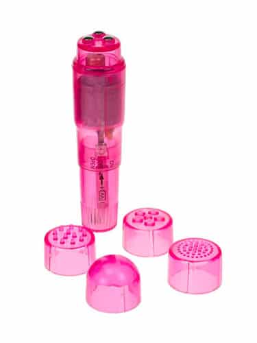pink cheap changeable head vibrator pulse and cocktails powerful 0000030297-000037595