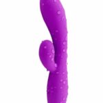 purple small soft luxury rabbit vibrator