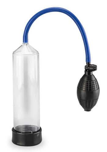 Penis pump clear with sleeve