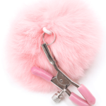 Nipple-clamps-close-up-fur-tease-pink