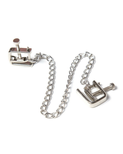 Square Nipple Clamps with Chain