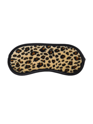 Leopard print mask - eye mask - blindfold - leopard print - sexy mask