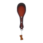 Leather oval paddle