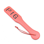 pig paddle red