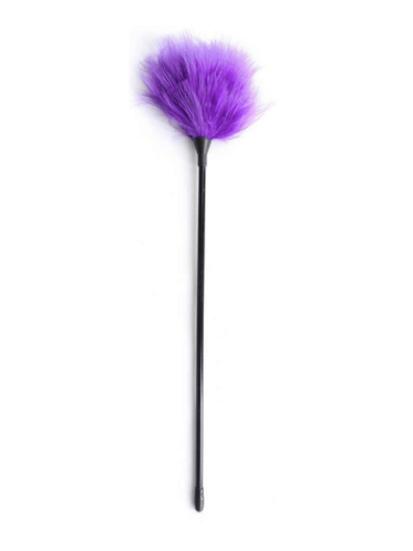 feather tickler purple