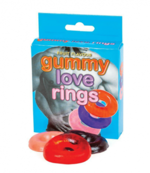 Gummy Love Rings, Fruit Flavour