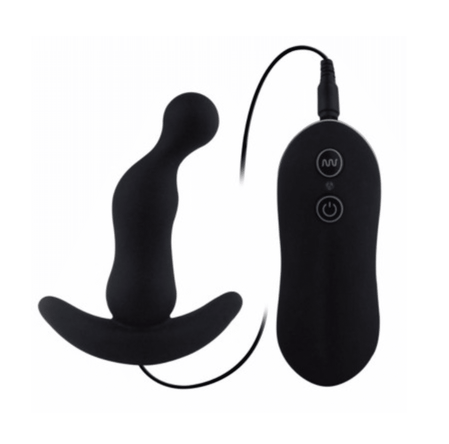 Curved Vibrating Butt Plug