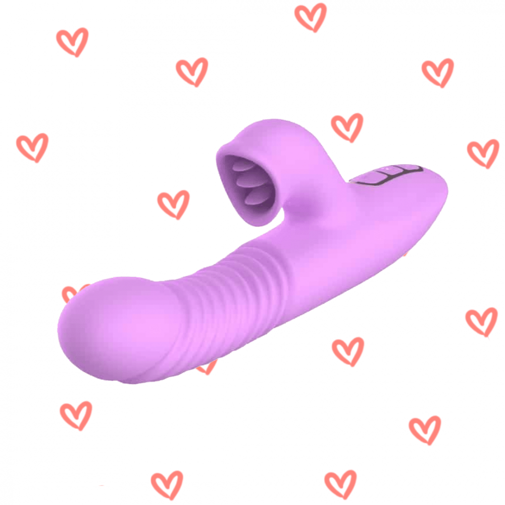 thrusting vibrator