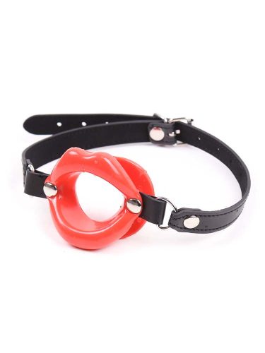 Lip Gag with Pu Strap Red (11)