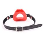 Lip Gag with Pu Strap Red (12)