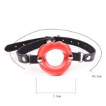 Lip Gag with Pu Strap Red (9)