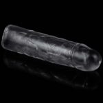 Clear Penis Extension Sleeve 1 Inch (10)