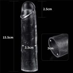 Clear Penis Extension Sleeve 1 Inch (13)