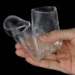 Clear Penis Extension Sleeve 1 Inch (4)