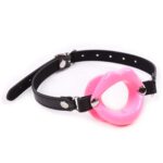 Lip Gag with Pu Strap Pink (10)