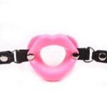 Lip Gag with Pu Strap Pink (4)