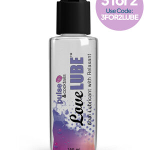 Love Lube Anal Water Based Lubricant 150ml