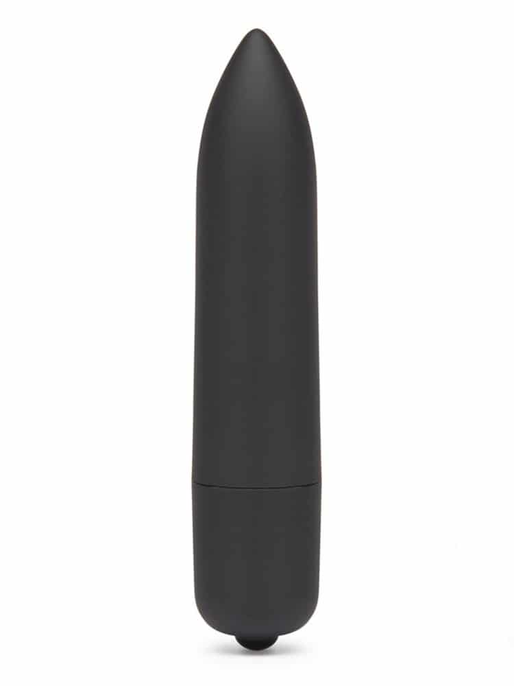 Vibrating Bullet Black 3.5 Inch