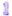 Crystal Clear Purple Realistic Dildo 10 Inch