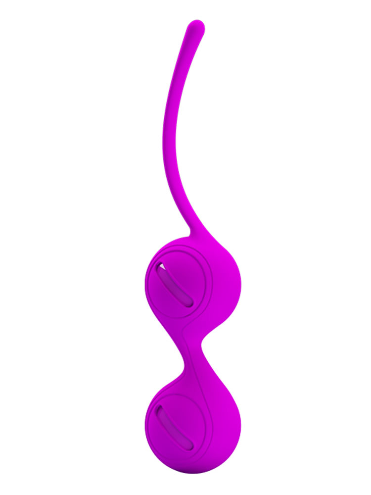 Silicone Jiggle / Kegel Balls - Purple