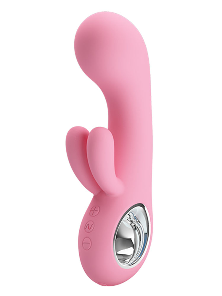 Small Pink Rabbit Vibrator - USB Rechargeable