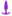 Purple Silicone Butt Plug Medium 4.9 Inch