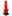 Red & Black Veined Alien Dildo 6.5 Inch