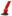 Red & Black Veined Alien Dildo 6.5 Inch
