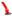 Red & Black Veined Alien Dildo 6.5 Inch