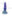 Ribbed Purple, Blue & Gold Alien Dildo 6.5 Inch