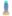 Glow in the dark multi colour dildo