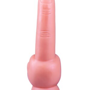 11 Inch Finger Dildo - Flesh
